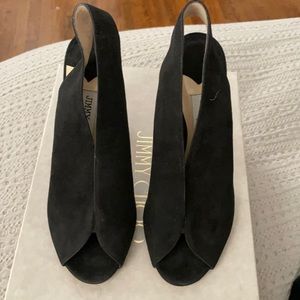 JIMMY CHOO BRAND NEW SUEDE HEELS